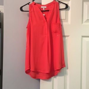 LA Hearts Red/Orange Top